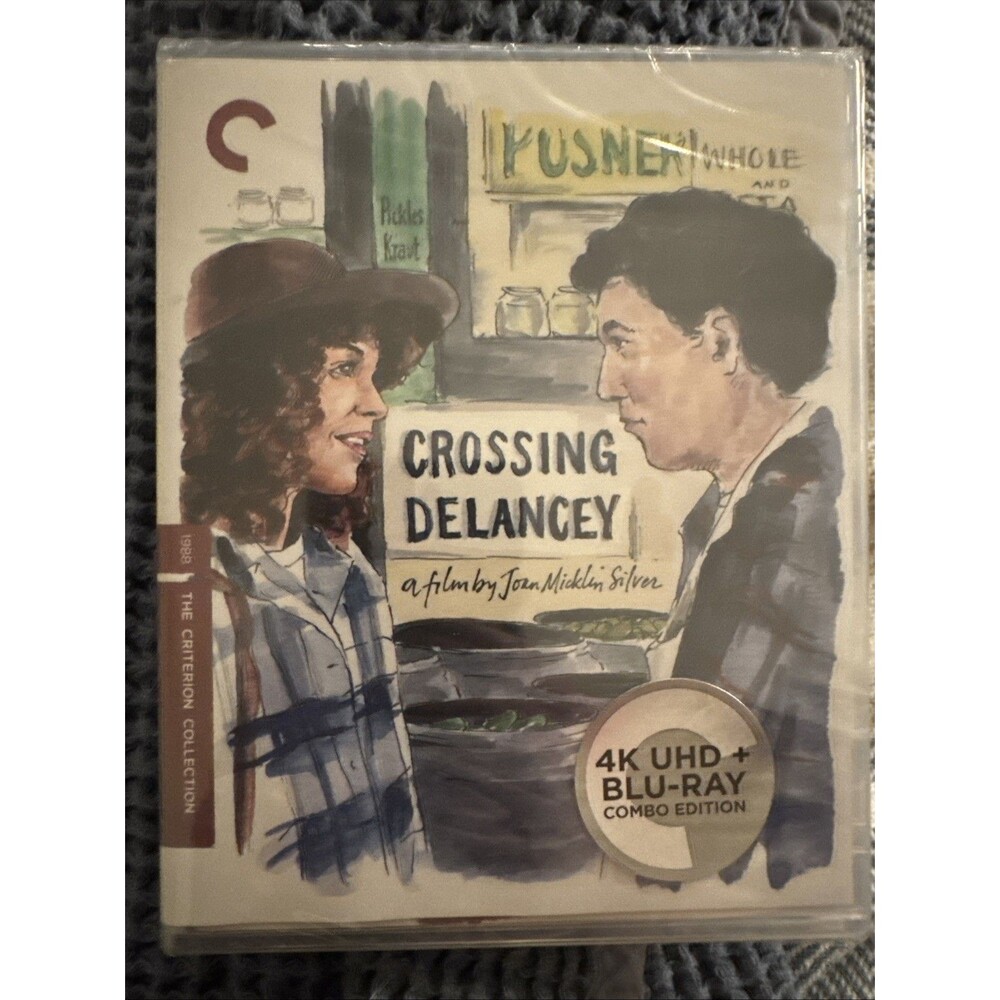 Crossing Delancey (4K/Blu-ray, 2025, 2-Disc, CRITERION) NEW Amy Irving comedy